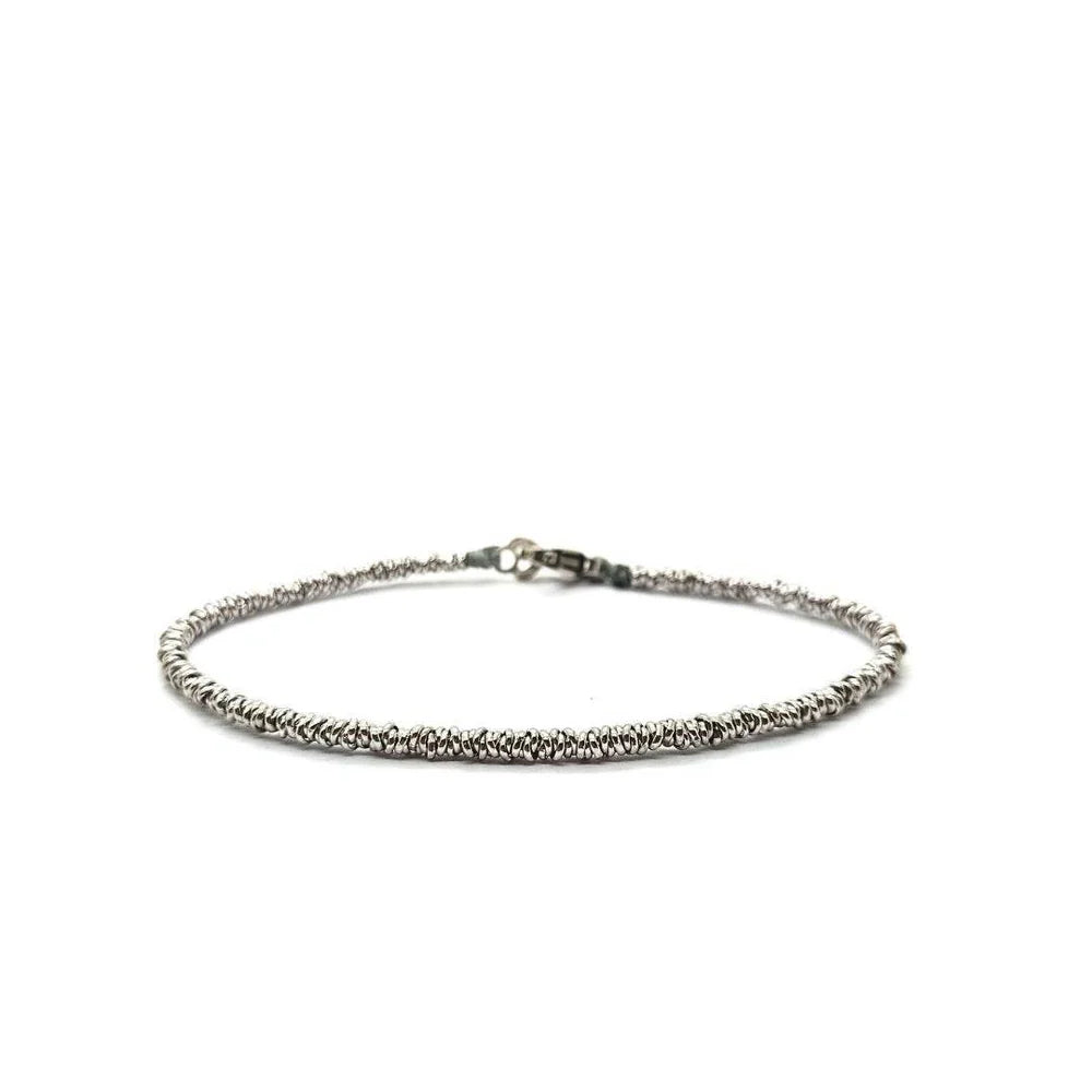 Bracciale Spadarella anelli piccoli in argento 925 - SPBR263