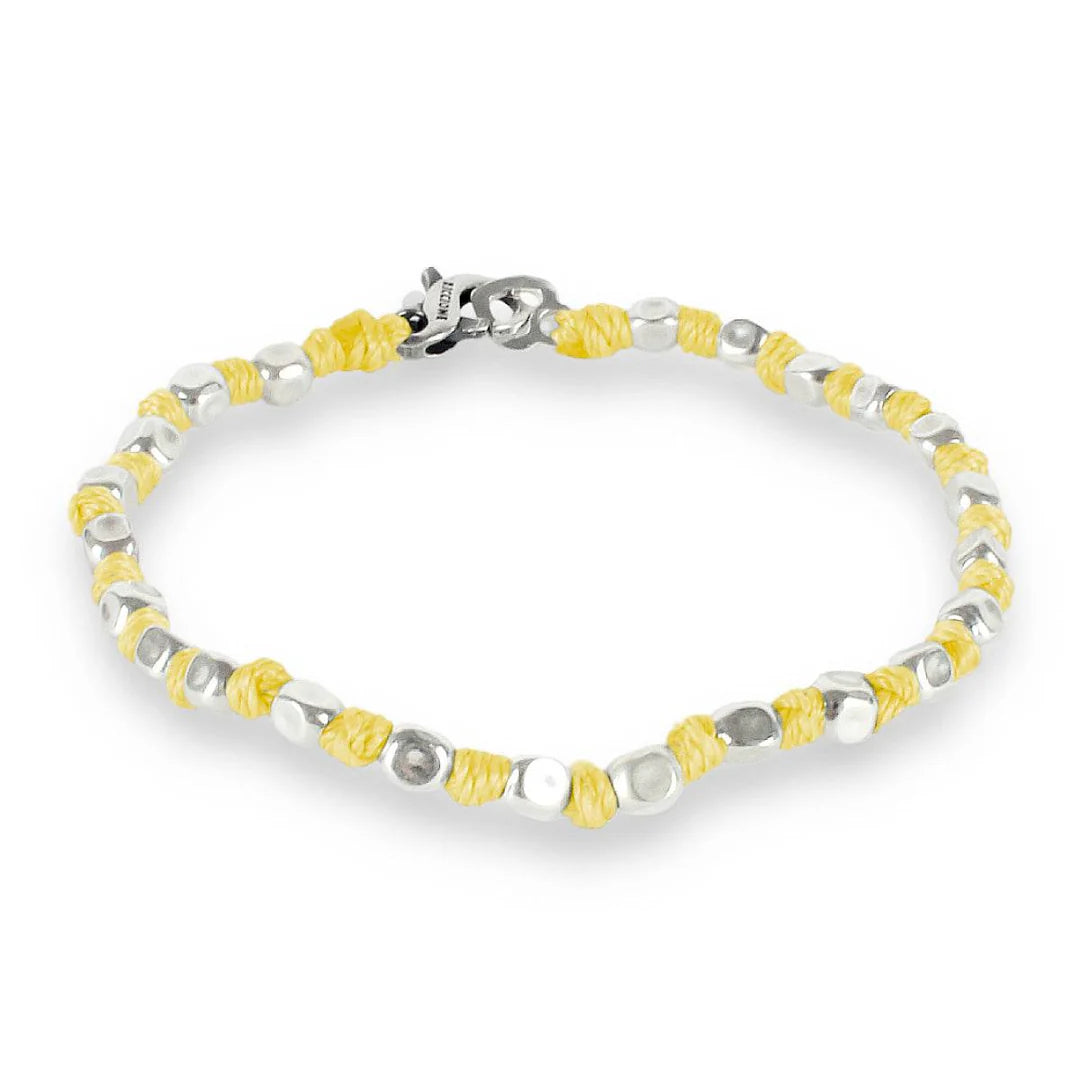 Bracciale Spadarella in argento 925 spadino crushed  pepita 4 mm - SPBR294