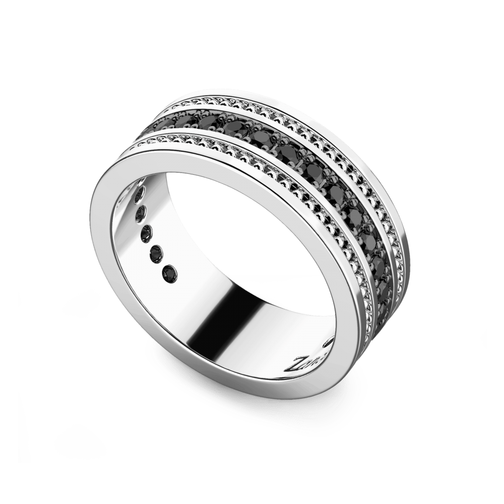 anello-zancan-a-fede-in-argento-con-pietre-nere-clover-gioielli-2