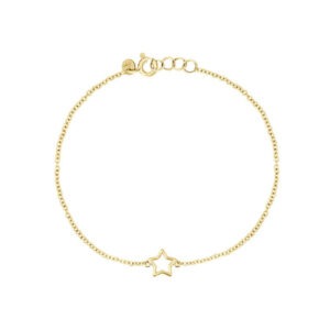 bracciale-in-oro-stella-oro-giallo-ginger-clover-gioielli